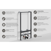 Инсталляция для биде WasserKRAFT Aller 10BDT.020
