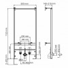 Инсталляция для биде WasserKRAFT Aller 10BDT.020