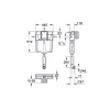 Бачок скрытого монтажа Grohe Grohedal GD2 38661000 пневматический