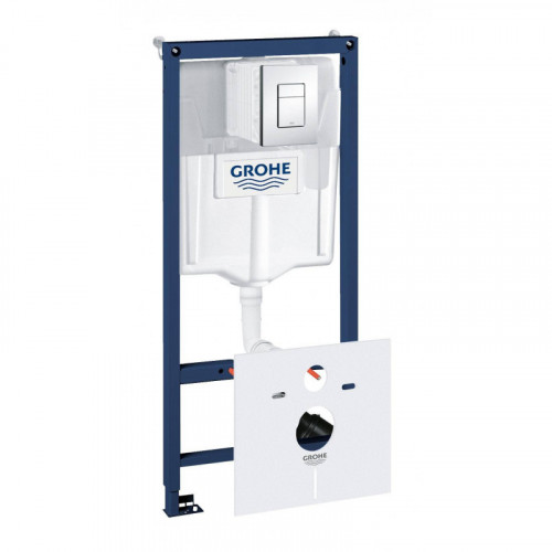 Инсталляция для подвесного унитаза Grohe Rapid SL 38827000 5 в 1 в сборе c GROHE Fresh