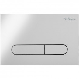 Комплект 2 в 1 Система инсталляции для унитазов BelBagno BB002-80 с кнопкой смыва BB005-PR-CHROME