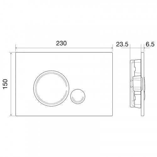 Комплект 2 в 1 Система инсталляции для унитазов BelBagno BB001-120 с кнопкой смыва BB014-SR-BIANCO