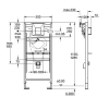 Инсталляция для писсуаров Grohe Rapid SL 38803001