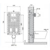 Бачок-инсталляция Oli OLI120 Plus 878845 cap, Hydroboost Block