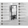 Система инсталляции для унитазов WasserKRAFT Aller 10TLT.010.ME.WH01