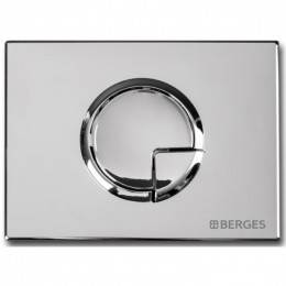 Клавиша смыва Berges Novum R3 040023 хром