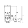 Инсталляция для подвесных биде Grohe Rapid SL 38553001