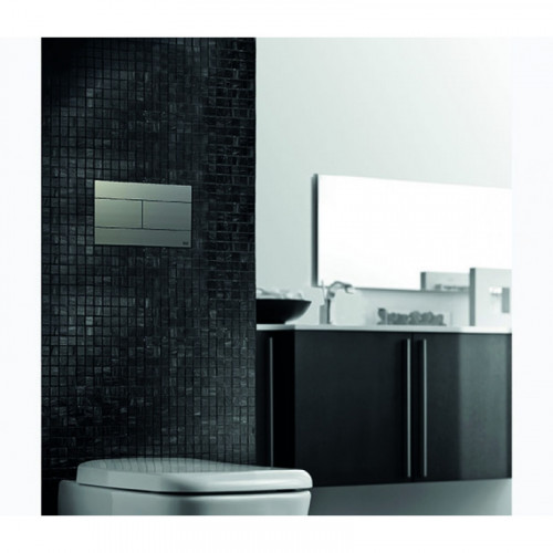 Панель слива Oli Slim Inox 057141 хром матовый