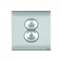 Панель слива Oli Easy Dual 011642 хром