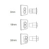 Панель слива Oli Easy Dual 011640 белая