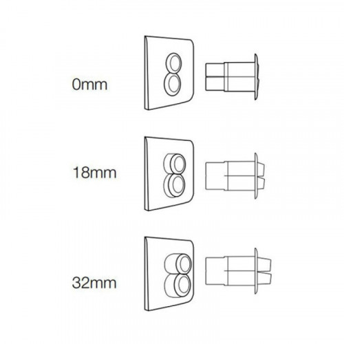 Панель слива Oli Easy Dual 011640 белая