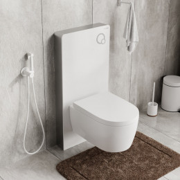 Пристенный модуль для унитазов WasserKRAFT Naab 86TLT.040.PE.WH