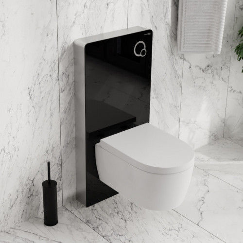 Пристенный модуль для унитазов WasserKRAFT Naab 86TLT.040.PE.BL