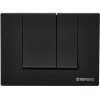 Клавиша смыва Berges Novum S5 040045 Soft Touch черный матовый