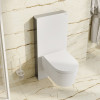 Пристенный модуль для унитазов WasserKRAFT Naab 86TLT.040.SE.WH