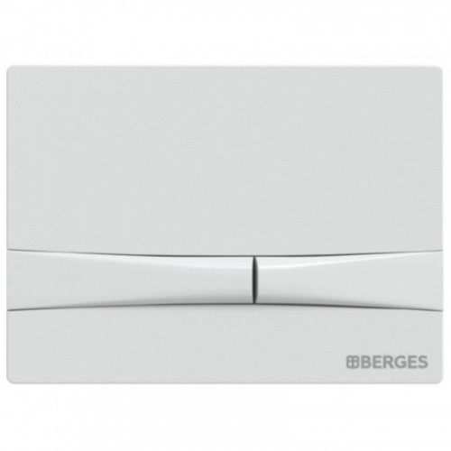 Клавиша смыва Berges Novum F1 040051 белый