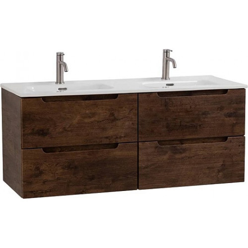BelBagno Тумба с раковиной Etna 120 подвесная Rovere Moro