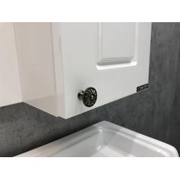 Comforty Зеркальный шкаф Палермо 80 R белый