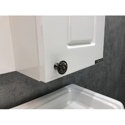 Comforty Зеркальный шкаф Палермо 80 R белый