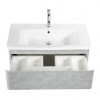 BelBagno Тумба с раковиной Albano-Cer 80 подвесная Cemento Verona Grigio