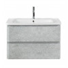 BelBagno Тумба с раковиной Albano-Cer 80 подвесная Cemento Verona Grigio
