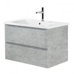 BelBagno Тумба с раковиной Albano-Cer 80 подвесная Cemento Verona Grigio