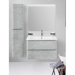 BelBagno Тумба с раковиной Albano-Cer 80 подвесная Cemento Verona Grigio
