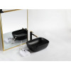 BelBagno Консоль с раковиной Etna-Kraft 120/46 чёрная матовая столешница EK-120-AS-BL-L