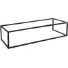 BelBagno Консоль с раковиной Etna-Kraft 120/46 чёрная матовая столешница EK-120-AS-BL-L