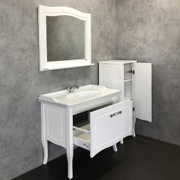 Comforty Тумба с раковиной Павия 100 белая