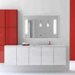 Comforty Зеркало Жасмин 120 с бесконтактным выключателем