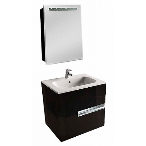 Roca Зеркальный шкаф Victoria Nord 60 R Black Edition