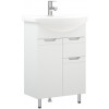 Corozo Тумба с раковиной Лея 60 Z1 белая