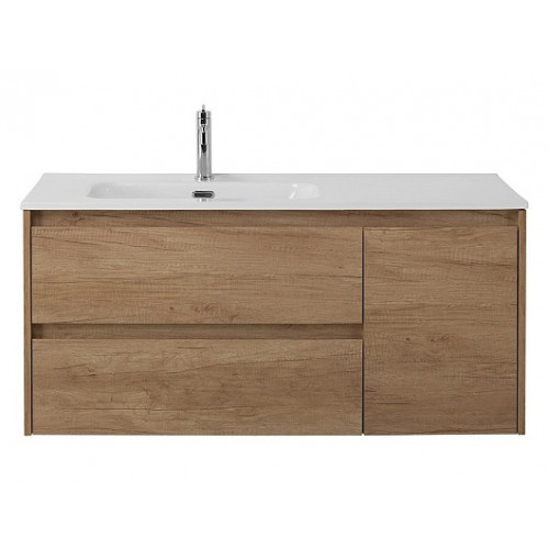 BelBagno Тумба с раковиной Kraft 100 L подвесная Rovere Nebrasca Nature