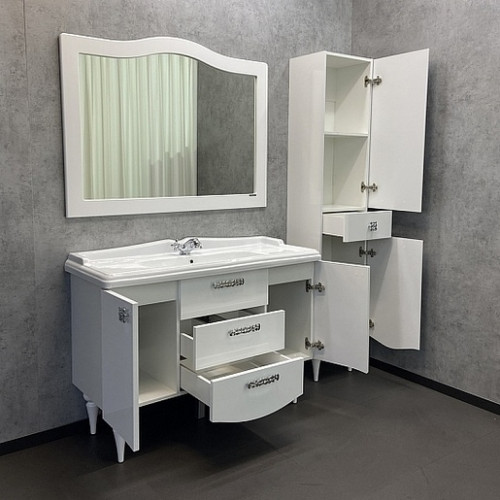 Comforty Зеркало Монако 120 белое