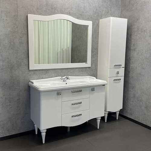 Comforty Зеркало Монако 120 белое