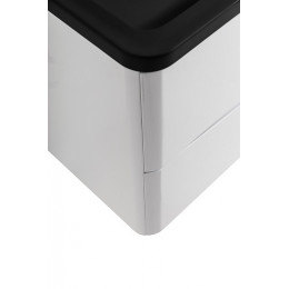 BelBagno Мебель для ванной Acqua 120 Bianco Lucido с раковиной BB1200/455-LV-ART-ALR-NERO