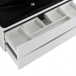 BelBagno Мебель для ванной Acqua 120 Bianco Lucido с раковиной BB1200/455-LV-ART-ALR-NERO