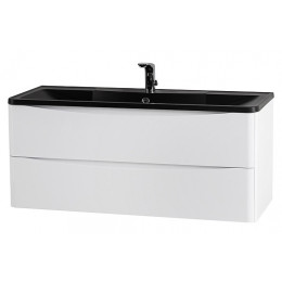 BelBagno Мебель для ванной Acqua 120 Bianco Lucido с раковиной BB1200/455-LV-ART-ALR-NERO