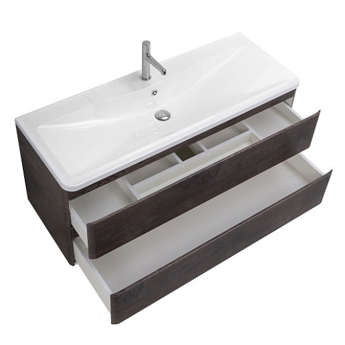 BelBagno Тумба с раковиной Albano 120 подвесная Rovere Nature Grigio