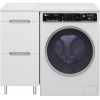 Misty Тумба с раковиной Байкал 100 L под стиральную машину белая