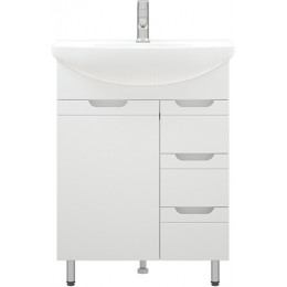Corozo Тумба с раковиной Лея 65 Z3 белая