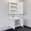 Comforty Тумба с раковиной Лима 70П подвесная белая матовая