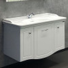 Comforty Тумба с раковиной Палини 100 подвесная белый