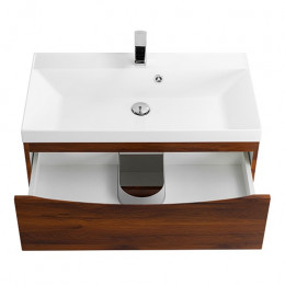 BelBagno Тумба с раковиной Marino 80 подвесная Rovere Ciliegio с раковиной 80/45 MR-AST