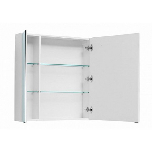 Aquanet Зеркальный шкаф Алвита 80 белый