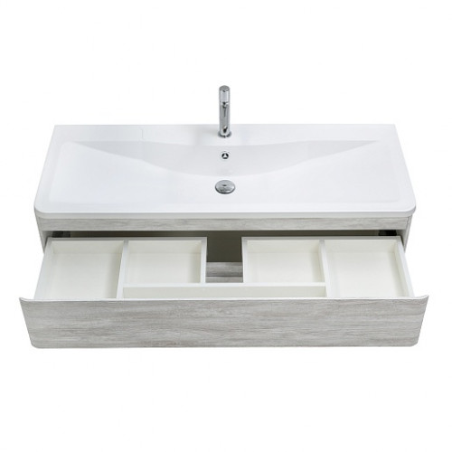 BelBagno Тумба с раковиной Albano 120 подвесная Rovere Vintage Bianco