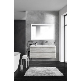 BelBagno Тумба с раковиной Albano 120 подвесная Rovere Vintage Bianco