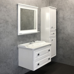 Comforty Зеркало Феррара 80 белое