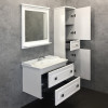 Comforty Зеркало Феррара 80 белое
